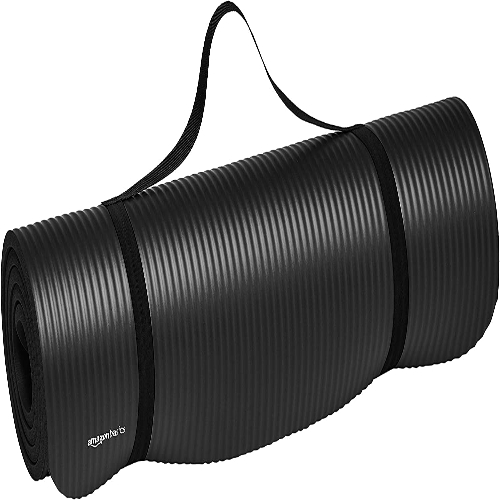 Take Your Workout to the Next Level with AmazonBasics Extra Thick Exercise Mat
